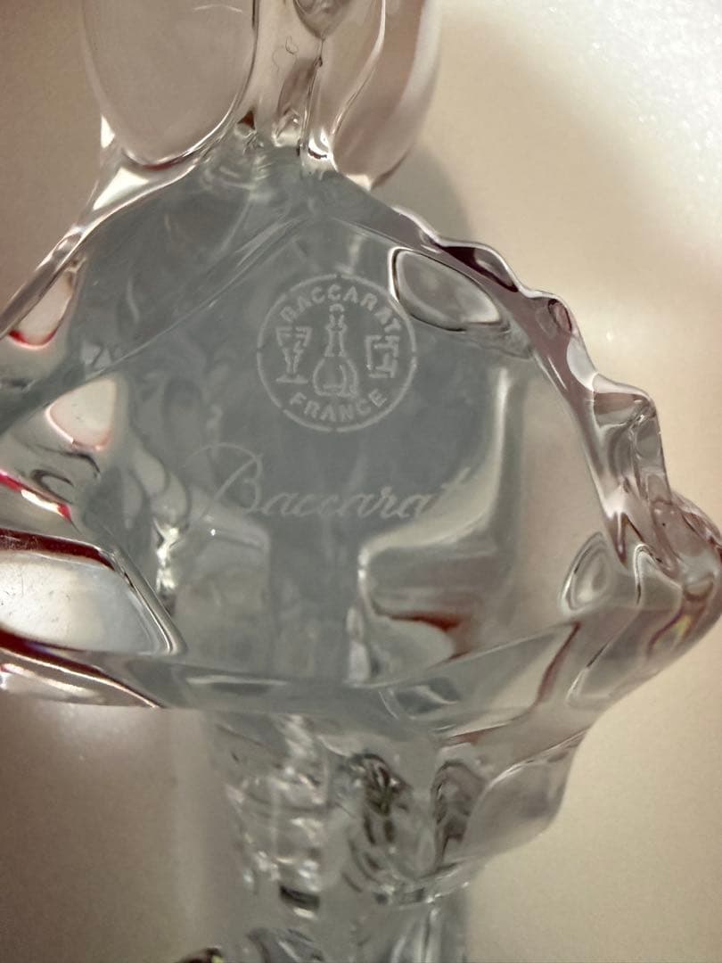 Baccarat クリスタル ドラゴン置物