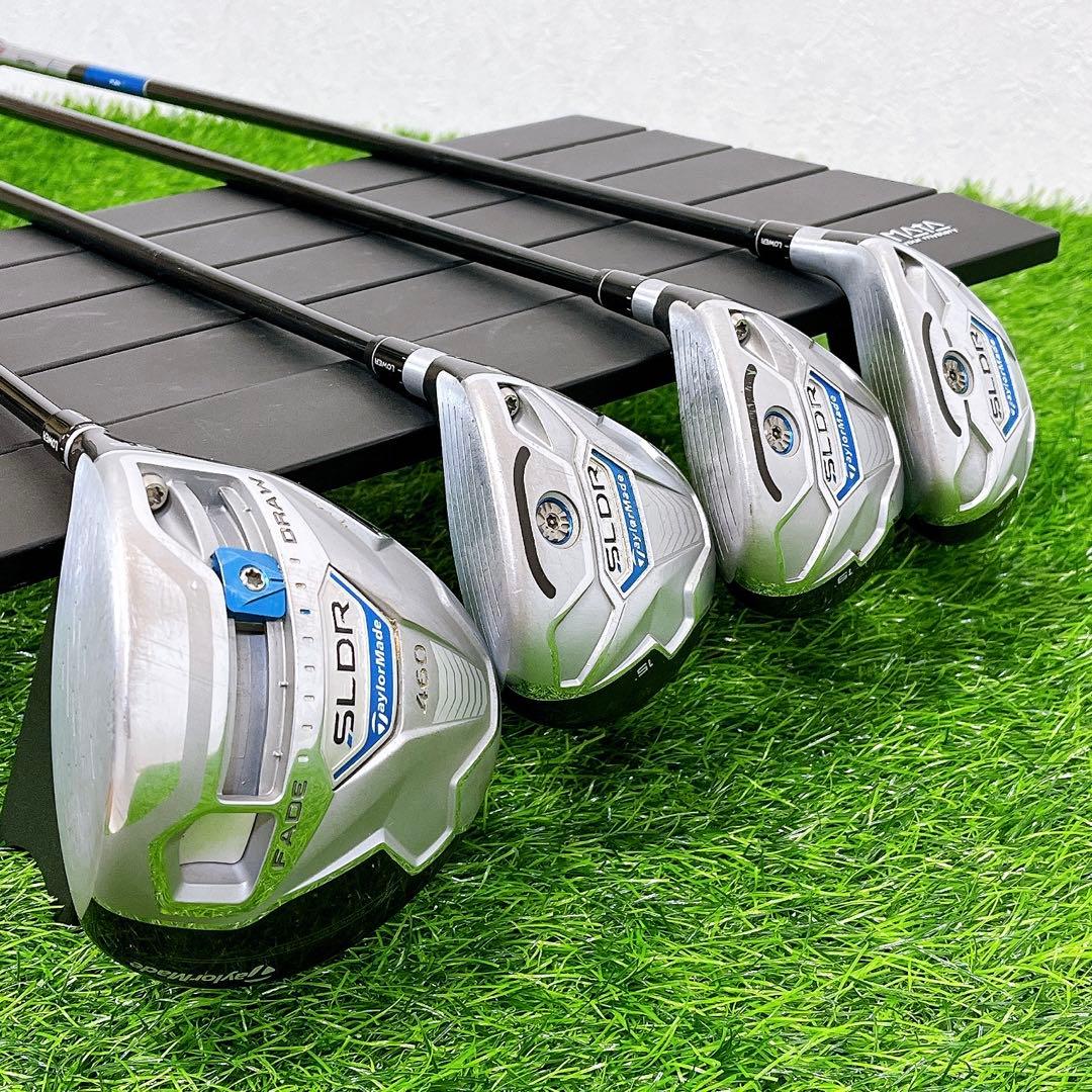 【バッグ新品】テーラーメイド　SLDR 豪華14本フルセット　メンズゴルフクラブ