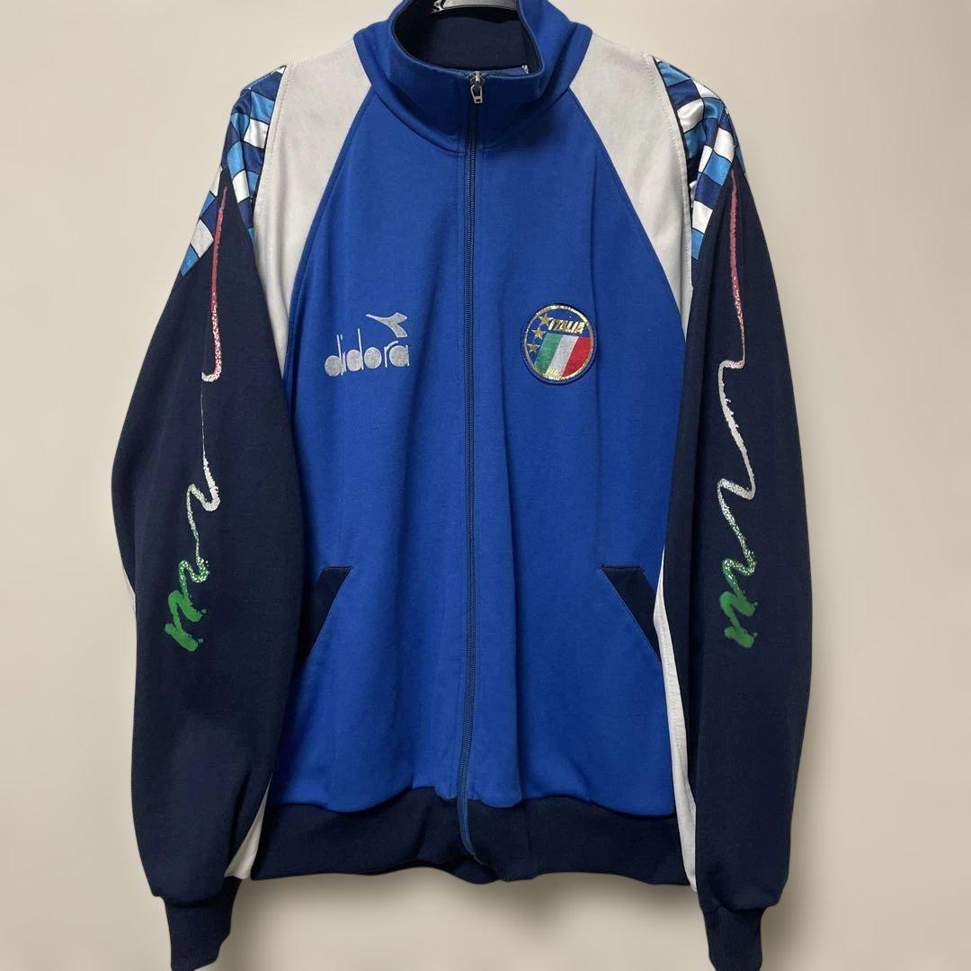 ケ*ツ様 【レア】DIADORA イタリア代表 トラックジャケット ヴィンテージ