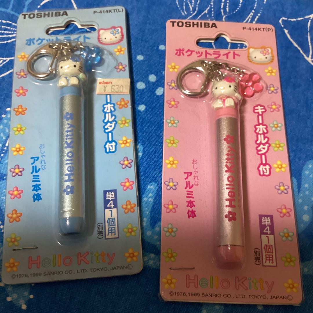 3777ハローキティポケットライト、光るステッキ
