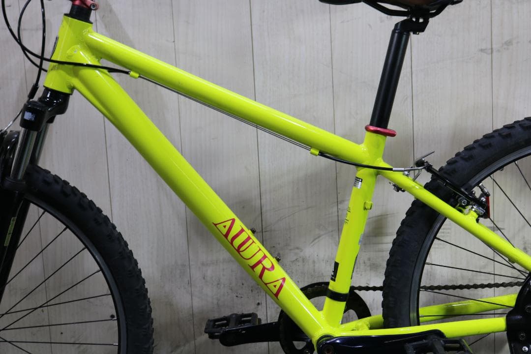 レユニオン AURA オーラ 26型 アルミ シマノ8速 370mm MTB