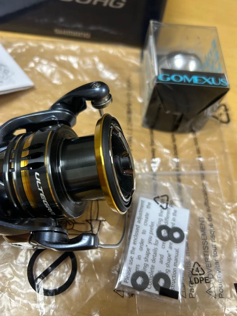 21 アルテグラ　C3000 HG 美品 ゴメクサス35ミリ　ハンドルノブ付き