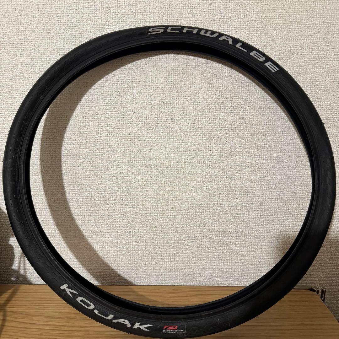 シュワルベ コジャック 18×1.25 355 2本 & 新品チューブ2個セット