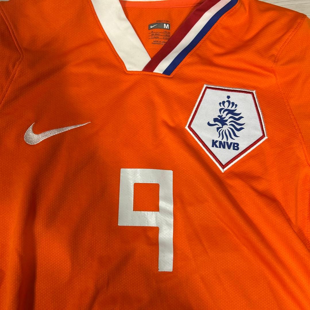 Nike オランダ代表 シャツ Mサイズ 9番　V.NISTELROOY
