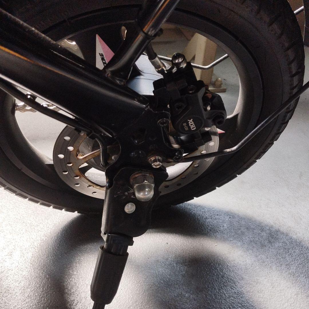 モペット電動自転車 折りたたみ式 ブラック　ジャンク　京都、大阪直接引き取り