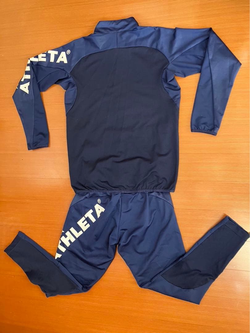 新品☆ アスレタ トレーニングジャージ 上(M) 下(S)セットアップ