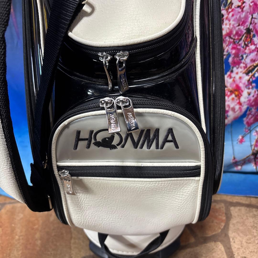 寶BW-1185 HONMA ホンマ キャディバッグ ホワイト