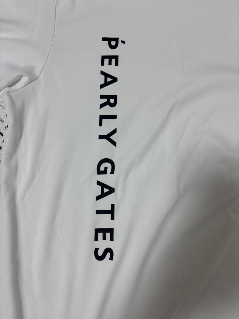 PEARLY GATES ハイネックシャツ ホワイト