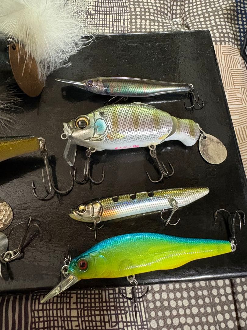 バス釣りルアーフックセット