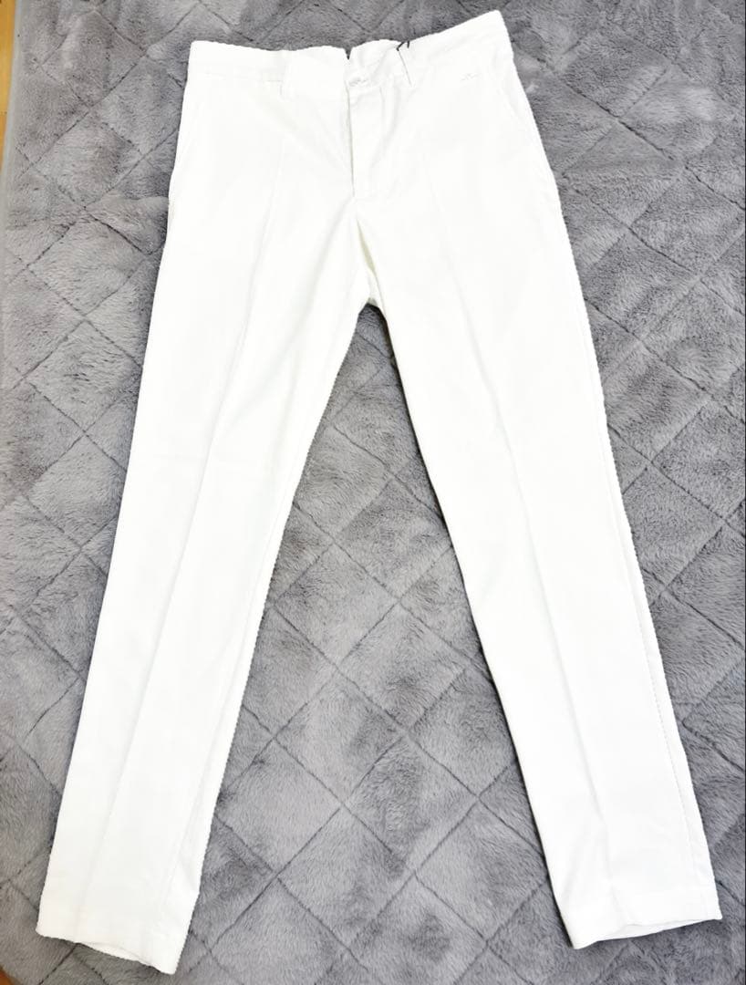 新品！J.LINDEBERGマイクロハイストレッチパンツ ホワイト サイズ31