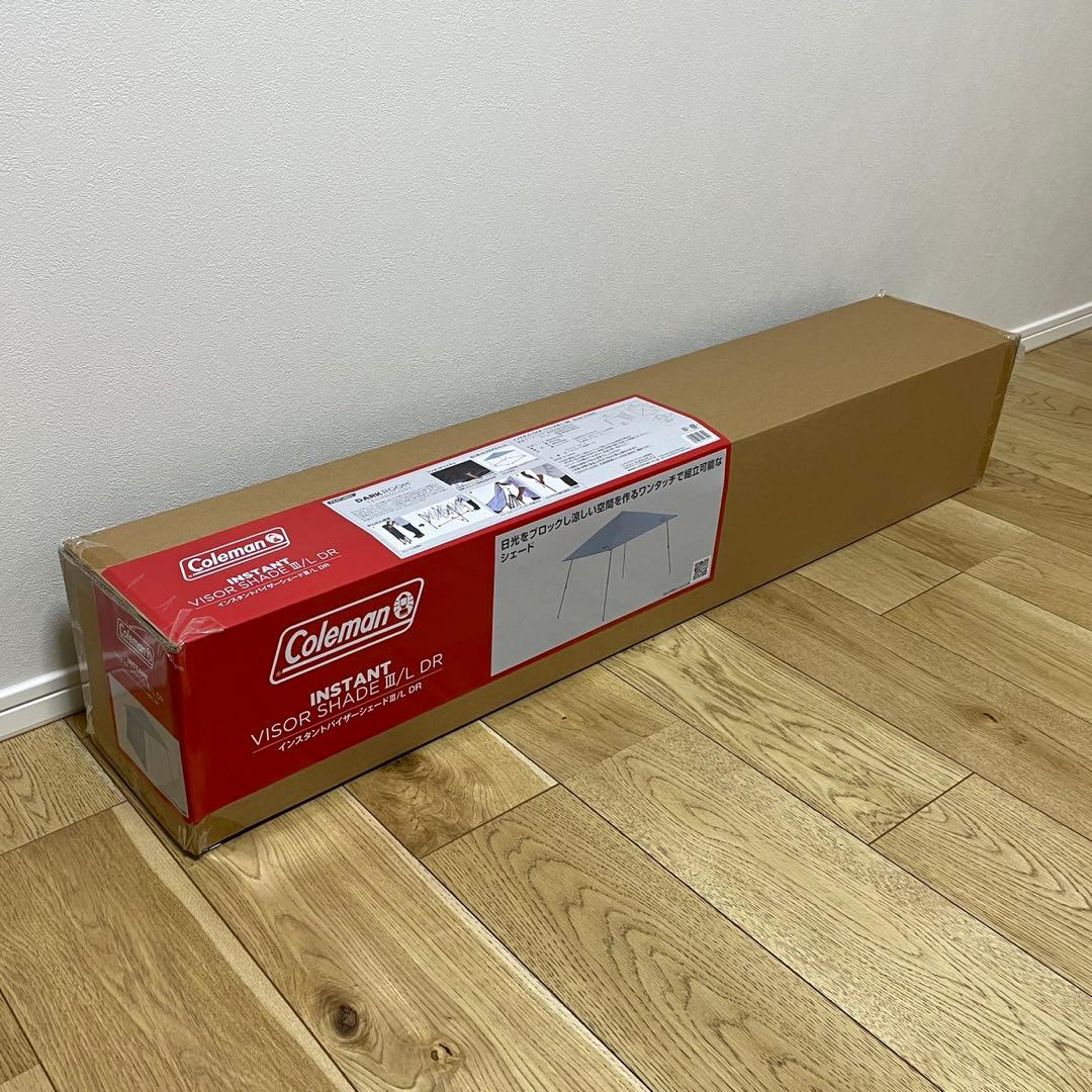 【新品未開封】Coleman インスタントバイザーシェード3/L DR