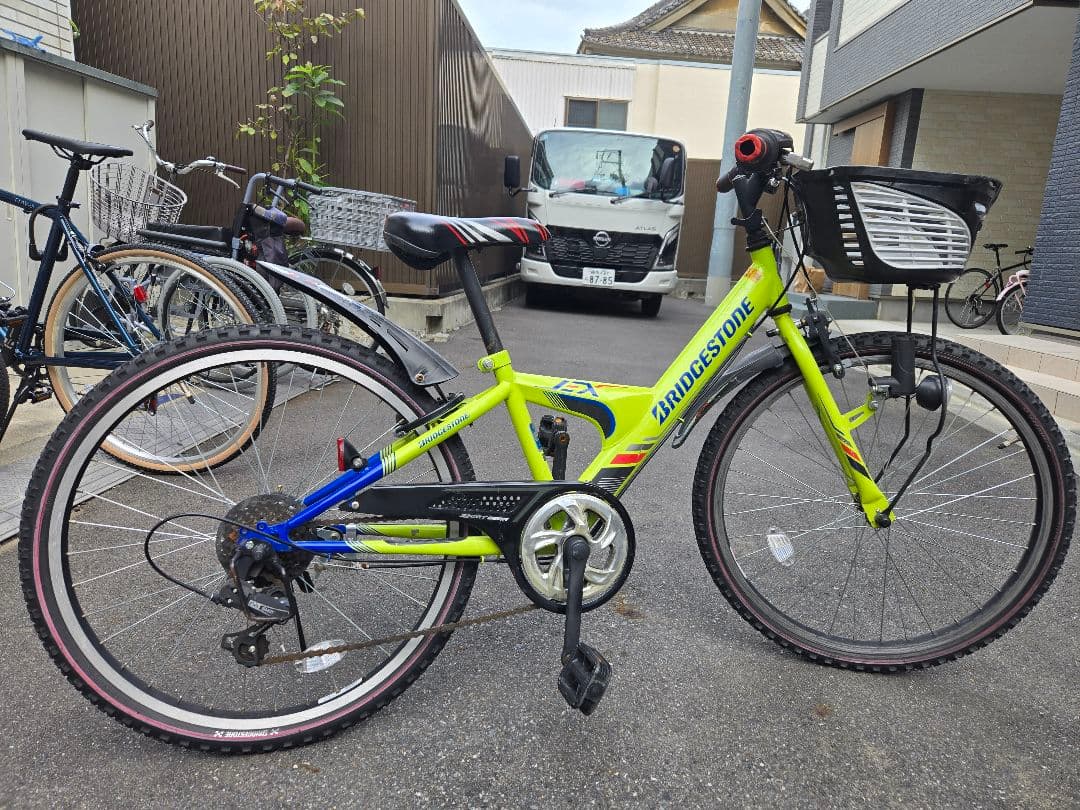 BRIDGESTONE 子供用自転車 バスケット付き