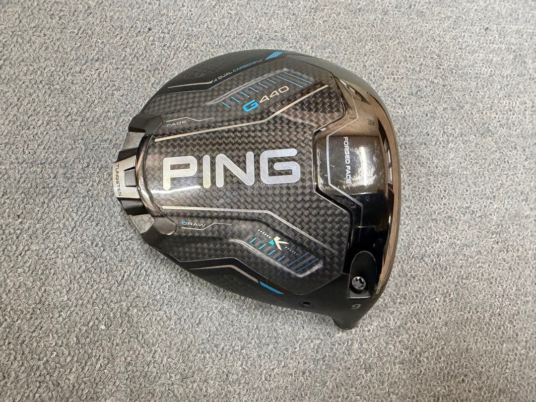 美品 日本正規品 PING G440K 9° ヘッドカバー レンチ付き