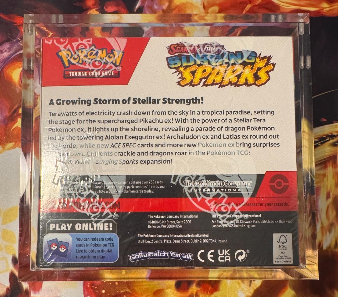 英語版 Surging Sparks 未開封BOX