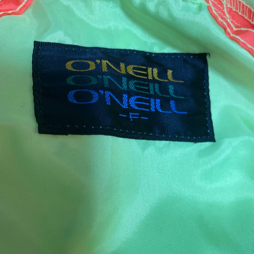 試着ヴィンテージ　80年代90年代　O'NEILL オニール　レインウェア 蛍光