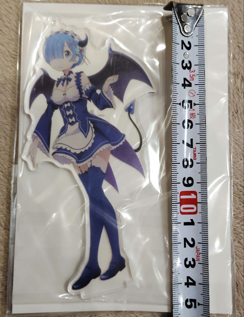 Re:ゼロ アクリルキーホルダー 天使 小悪魔 レム リゼロ セガコラボカフェ