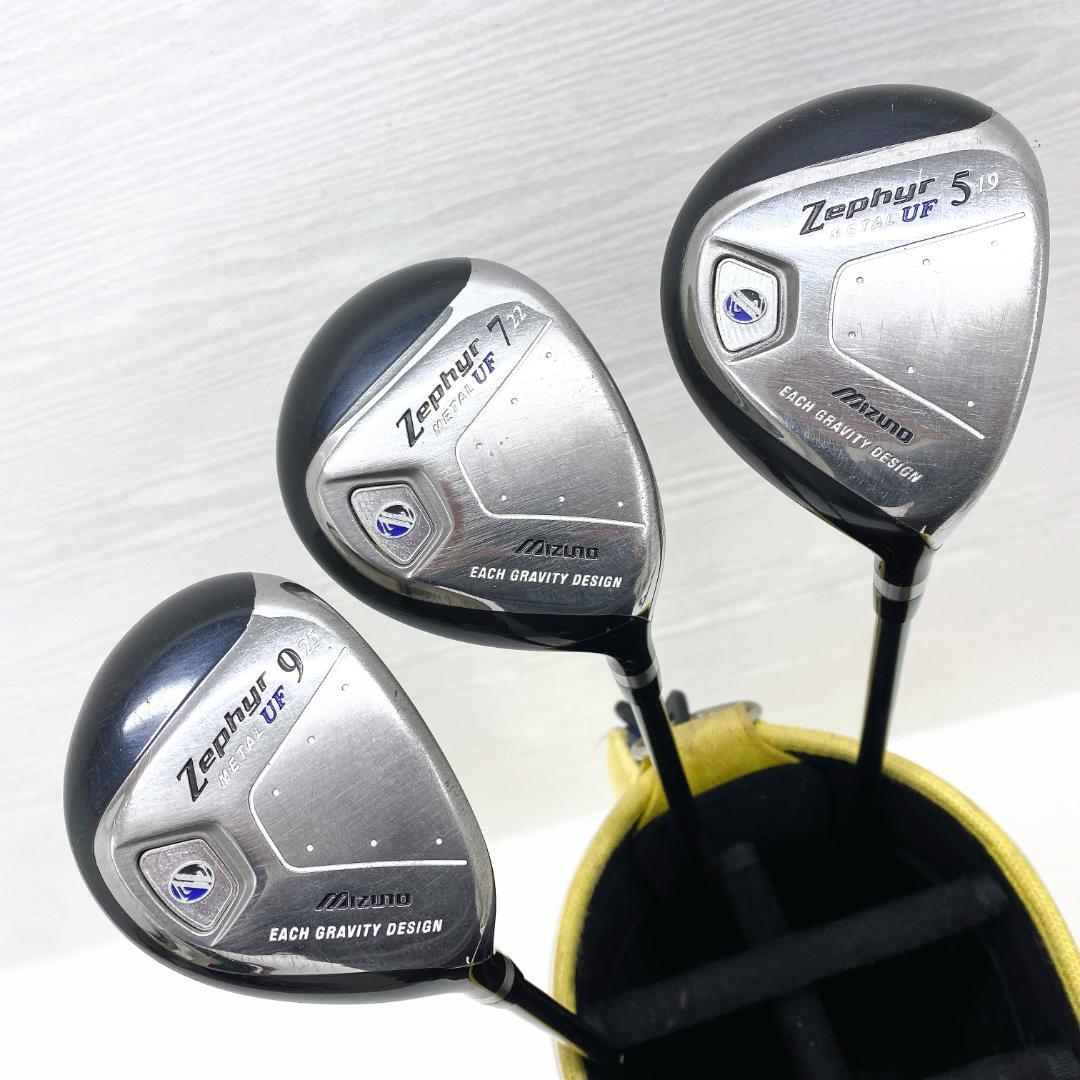 MIZUNO Zephyr L UF ミズノ ウッド 5 7 9w