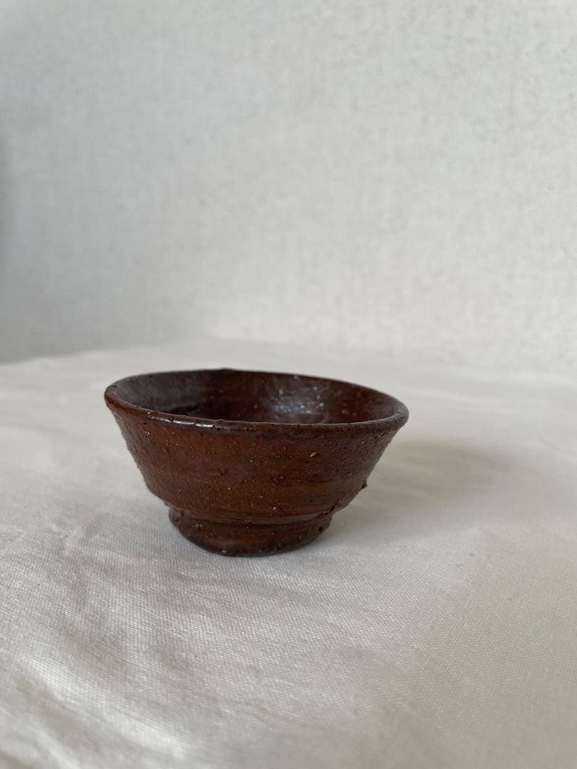 國吉清尚 作　焼締　ぐい呑