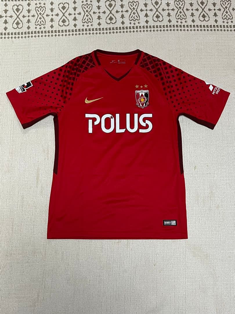 2018 浦和レッズ(H) NIKE ユニフォーム(M)興梠 慎三 サイン入り