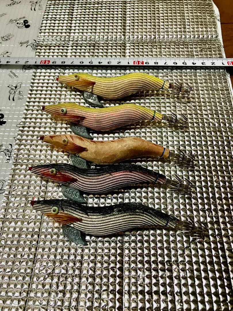 餌木猿3.5号SS 5本セット　林釣漁具製作所