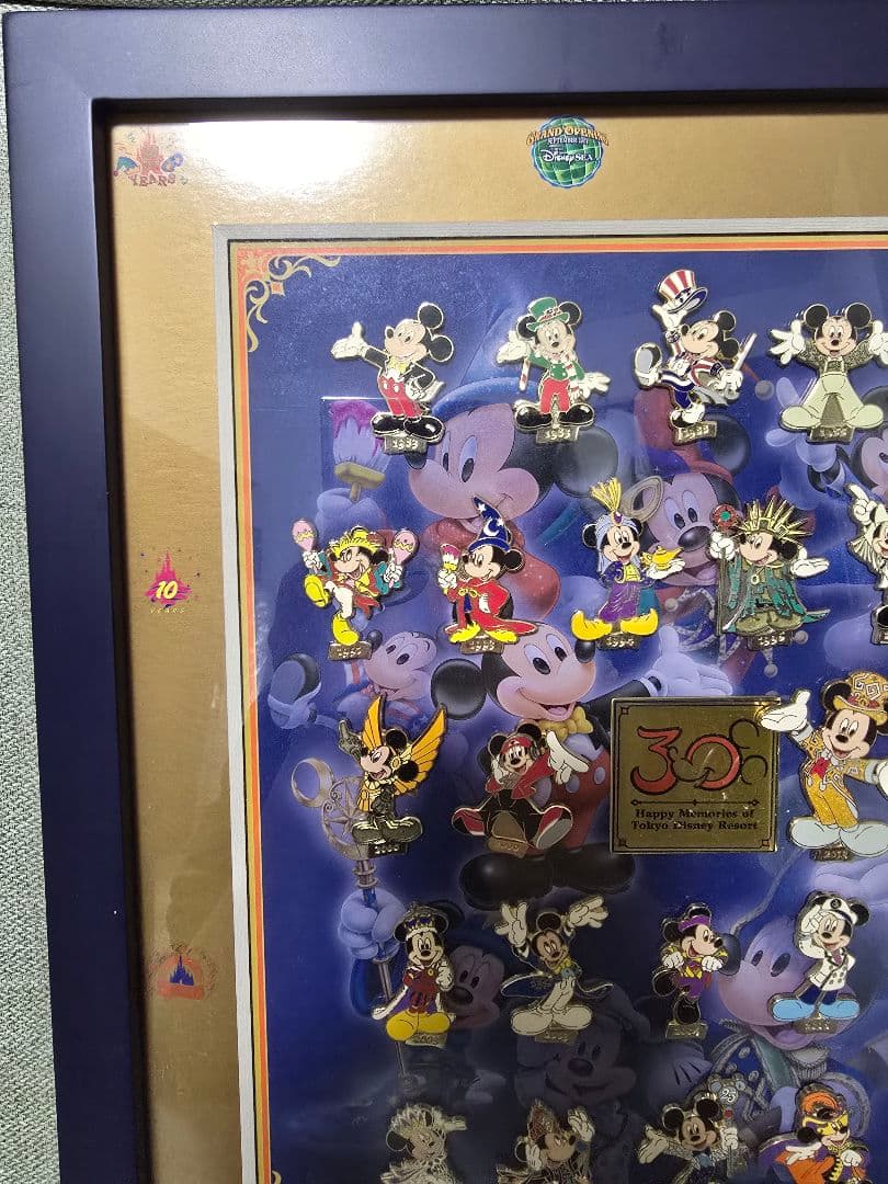 東京ディズニーリゾート 30周年記念コレクションピン バッジセット