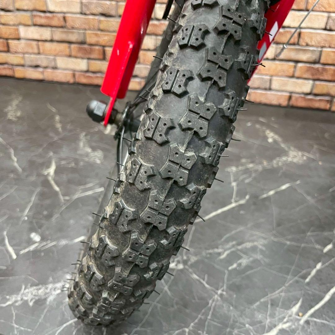 【120】子供用自転車 子供車 PARTENZA レッド 14インチ シングル