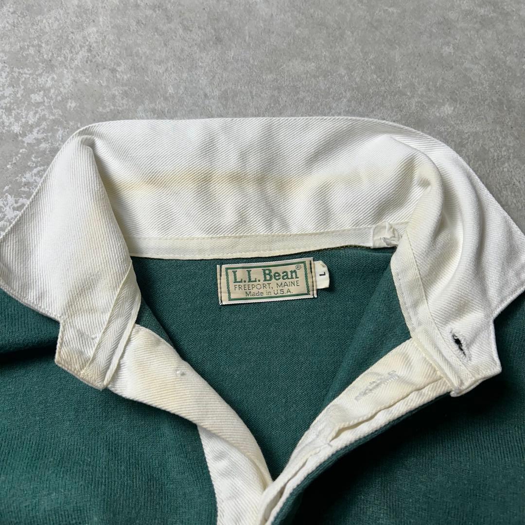 70〜80s USA製 vintage LL Beanラガーシャツ ヴィンテージ