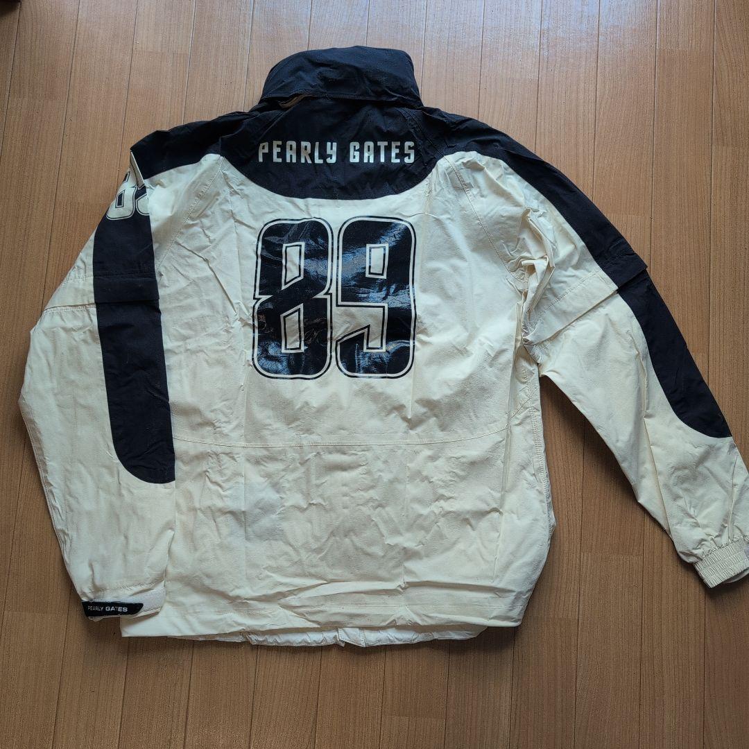 週末限定　PEARLY GATES メンズレインウェア上下 4　キャップ付き