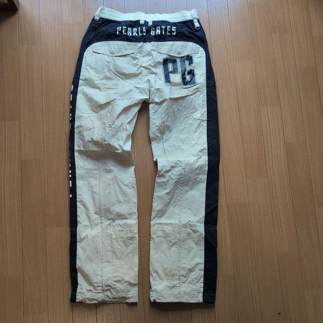 週末限定　PEARLY GATES メンズレインウェア上下 4　キャップ付き