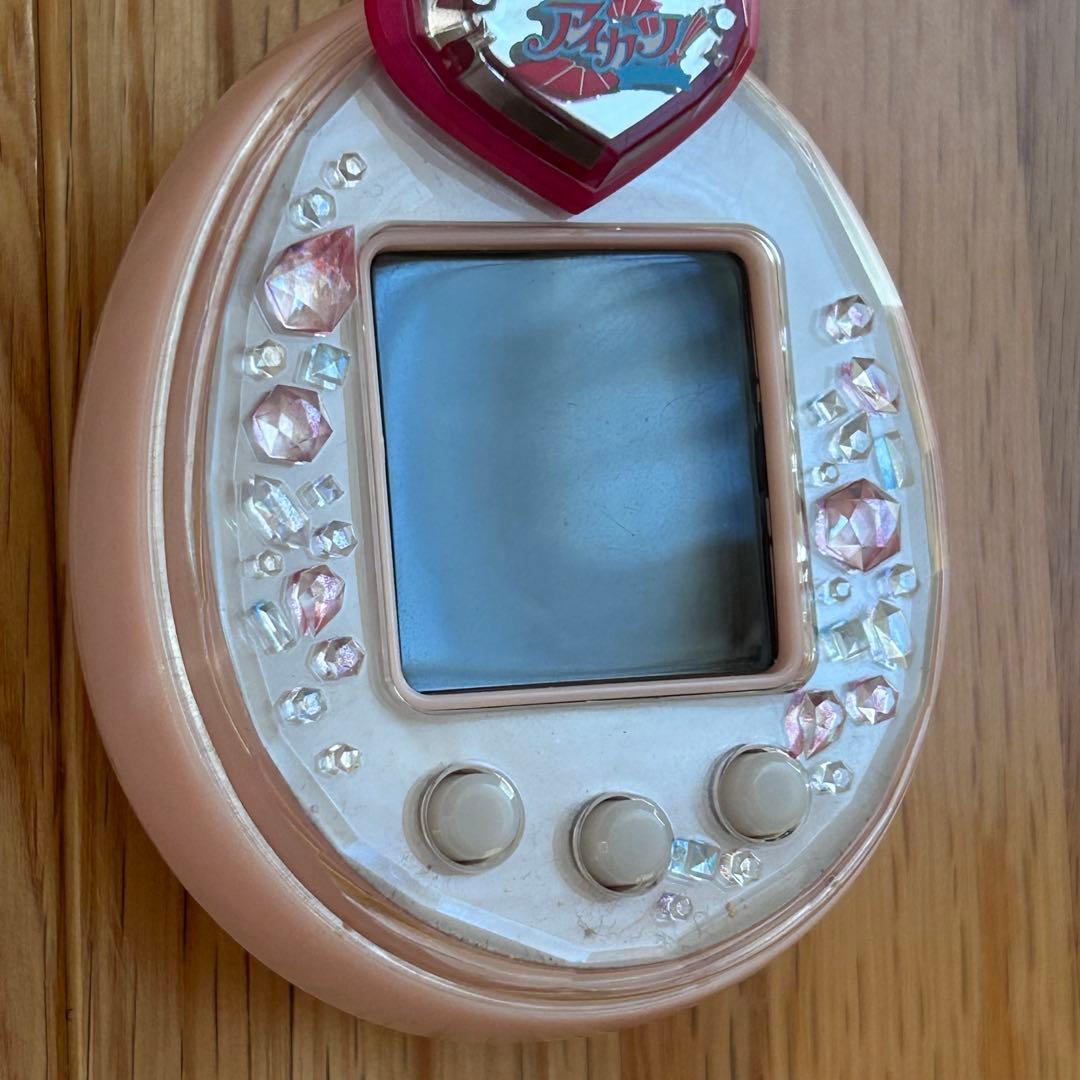 Tamagotchi P's たまごっちピース ピンク アイカツデコピアス付