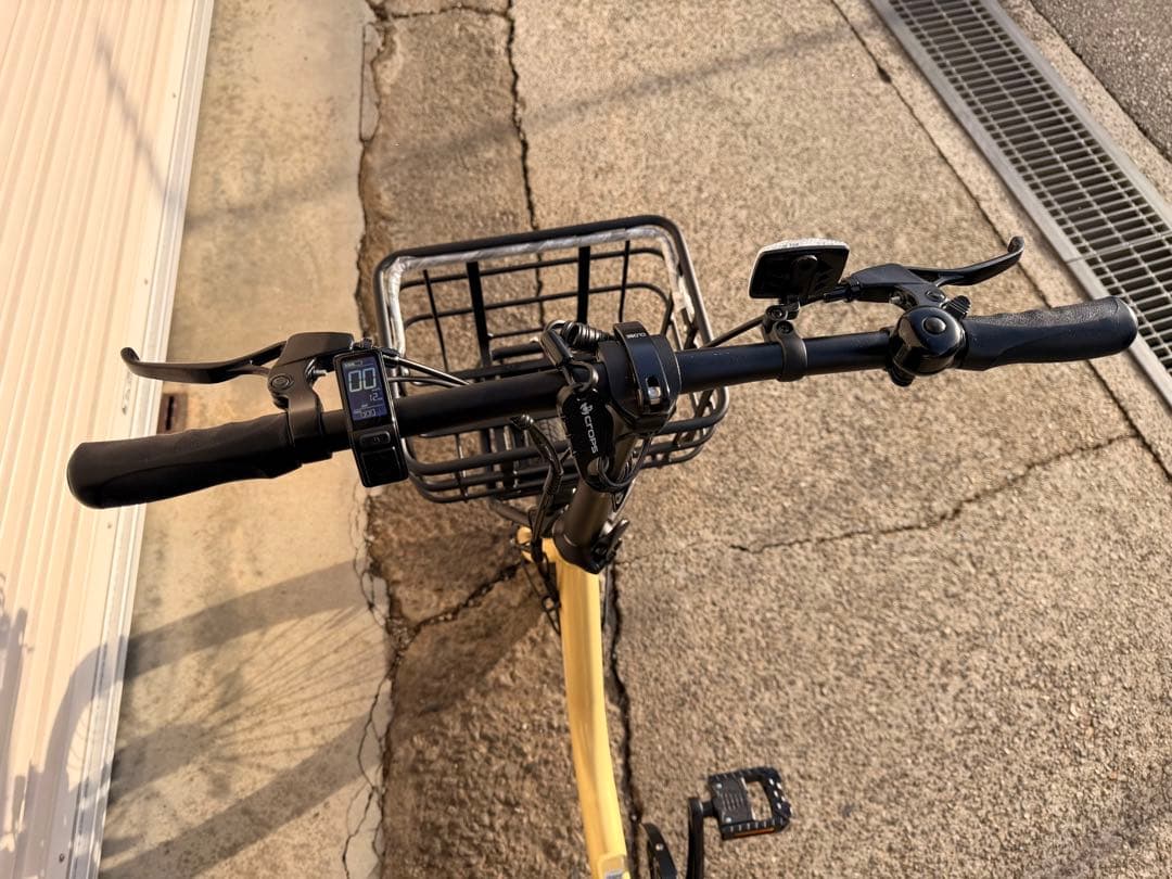 VELMO PICO 電動アシスト自転車 前方バスケット付き
