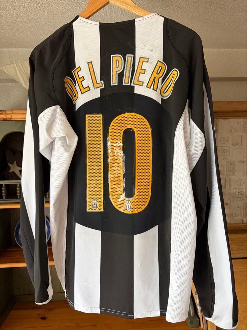 ★超希少　ユベントス デルピエロ【DEL PIERO】 10番長袖シャツ