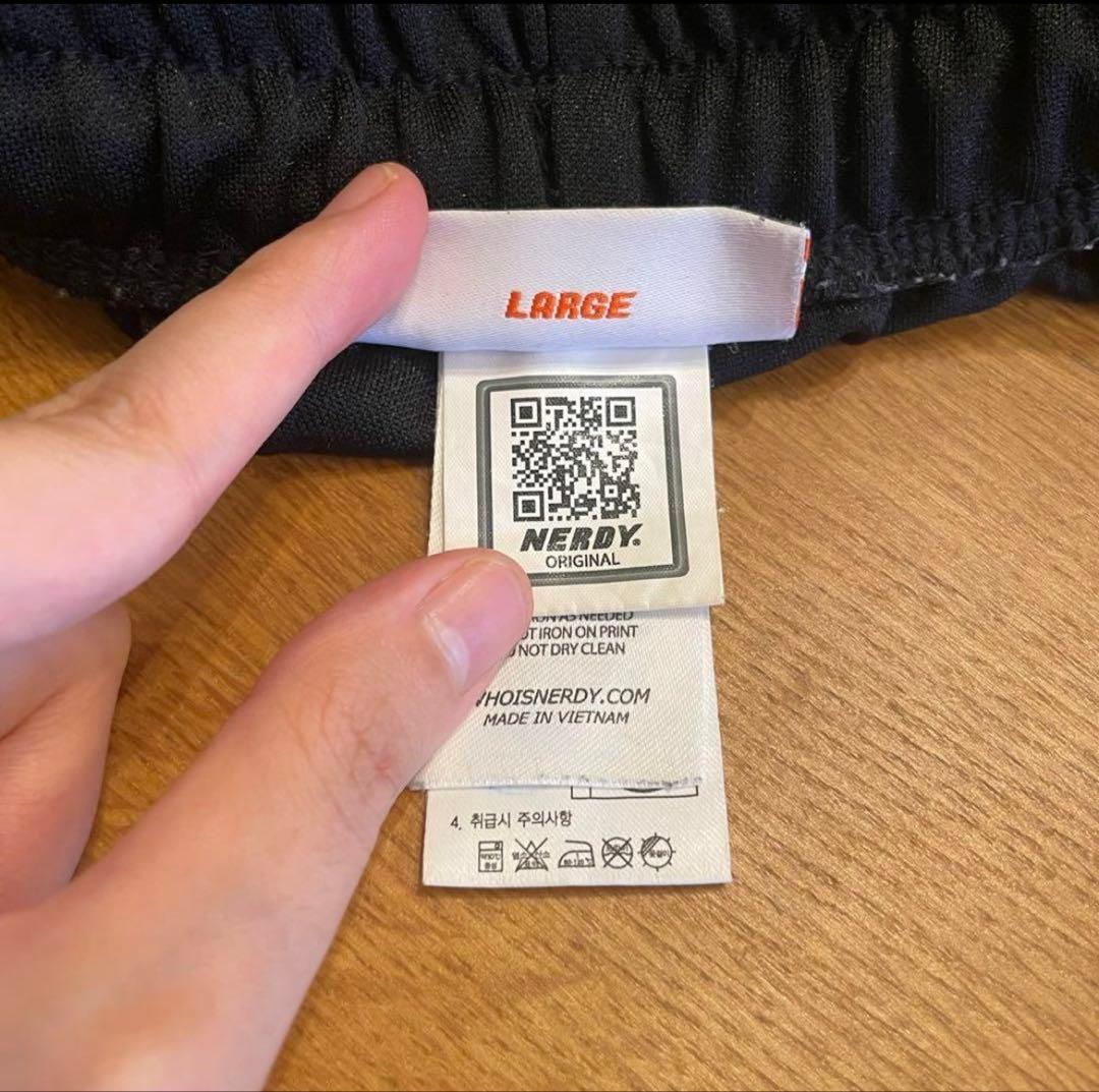 未使用級✨ NERDY ノルディー 上下 トラックセットアップ Lサイズ