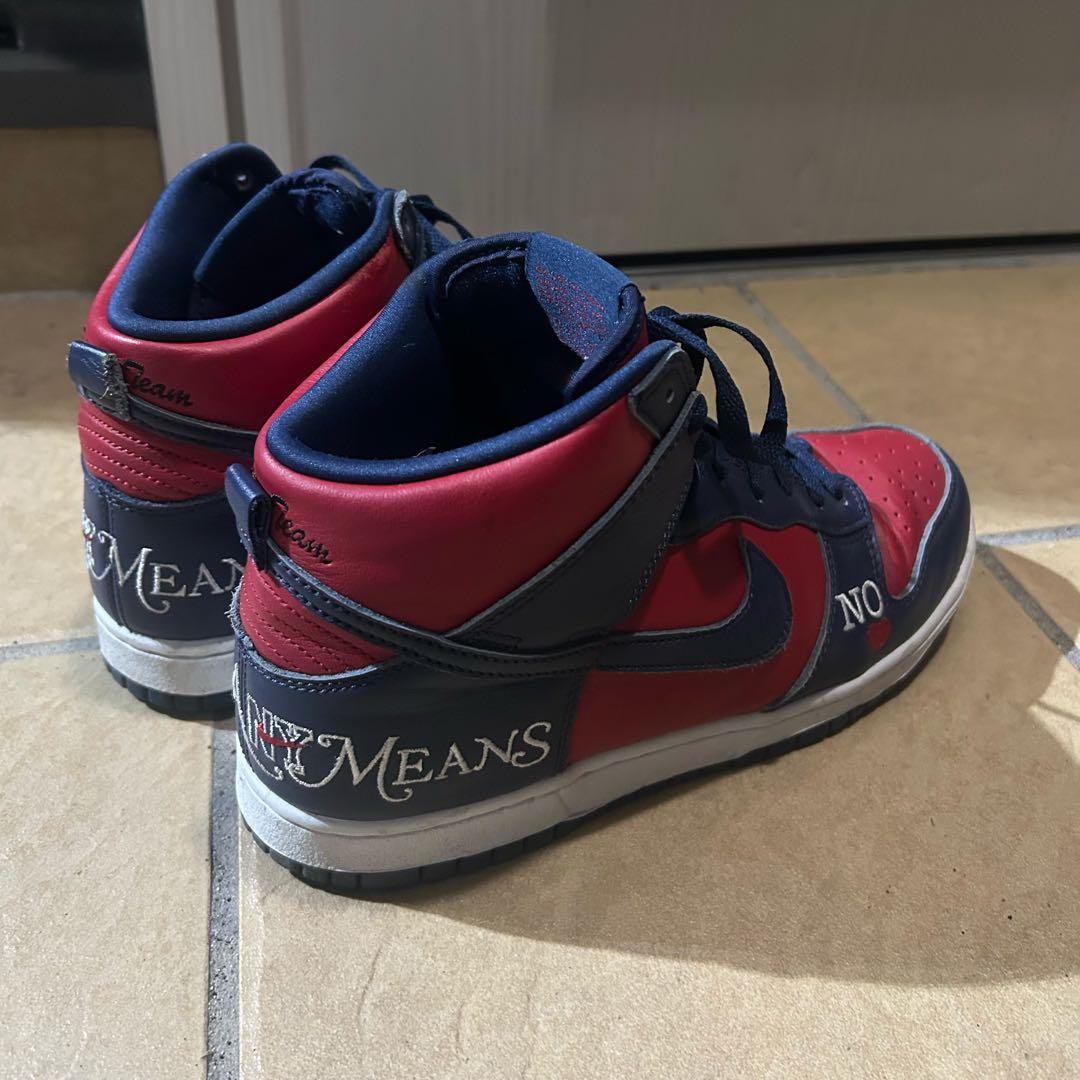 Supreme Nike SB Dunk High QS Red ナイキ ダンク