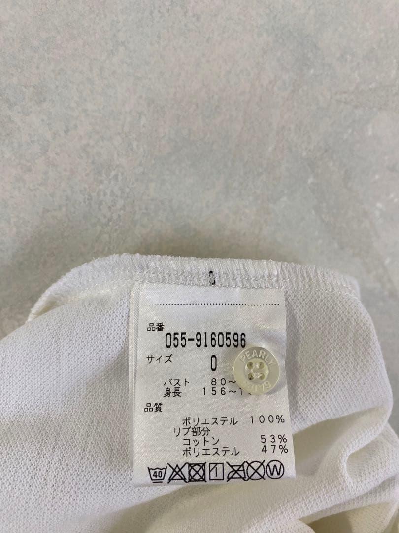 未使用品 PEARLY GATES ポロシャツ 0 レディース 迷彩 ニコちゃん
