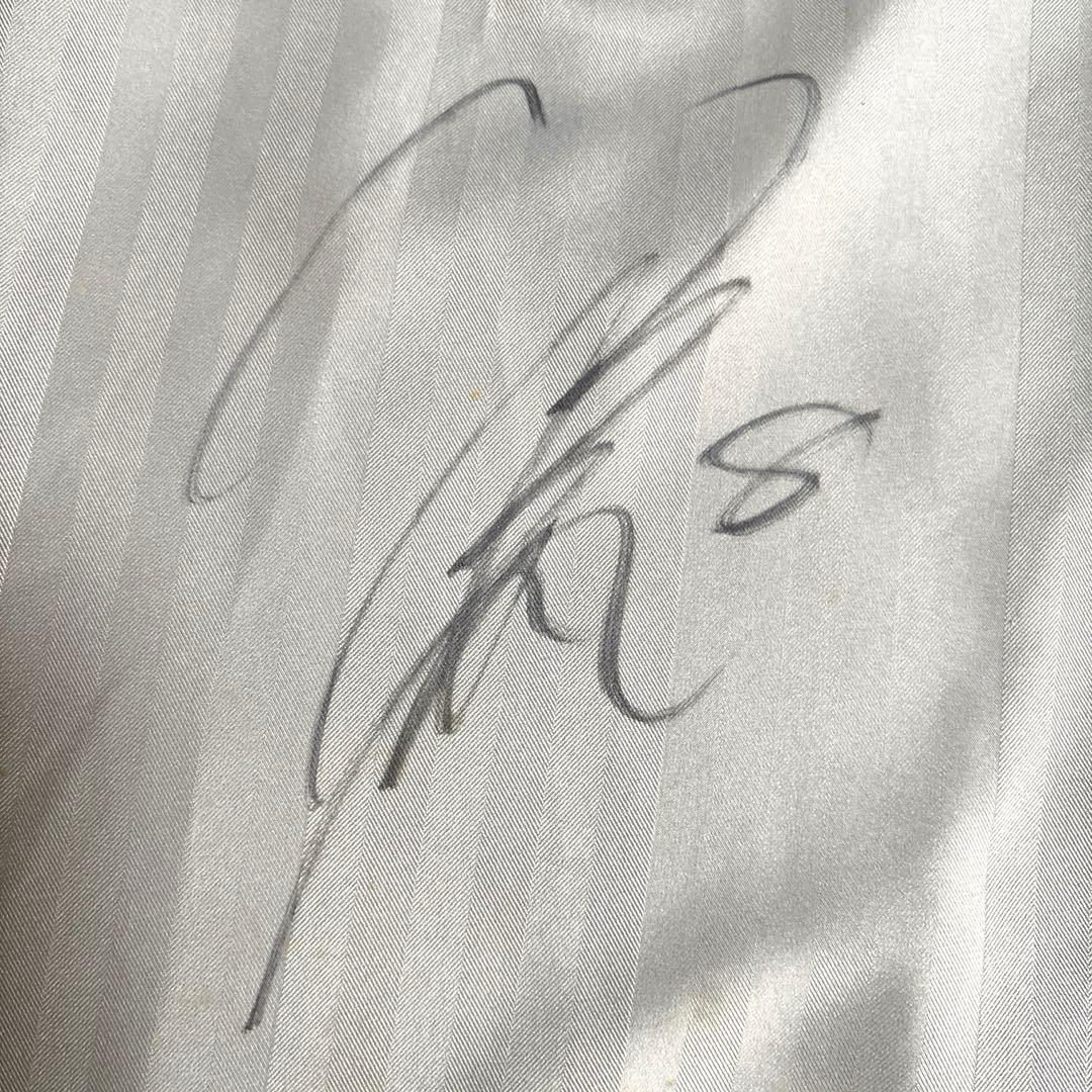 鹿島アントラーズグレー野沢拓也サイン入りアウェイユニフォーム2006-07レア