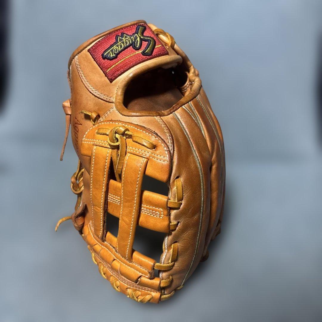 久保田スラッガー　軟式用　グローブ　外野手用　磯貝流型付　KSN-23SE