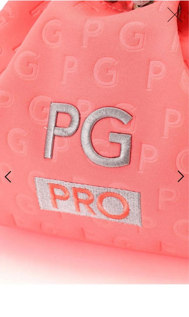 【新品】PEARLY GATES カートバッグ（ピンク）