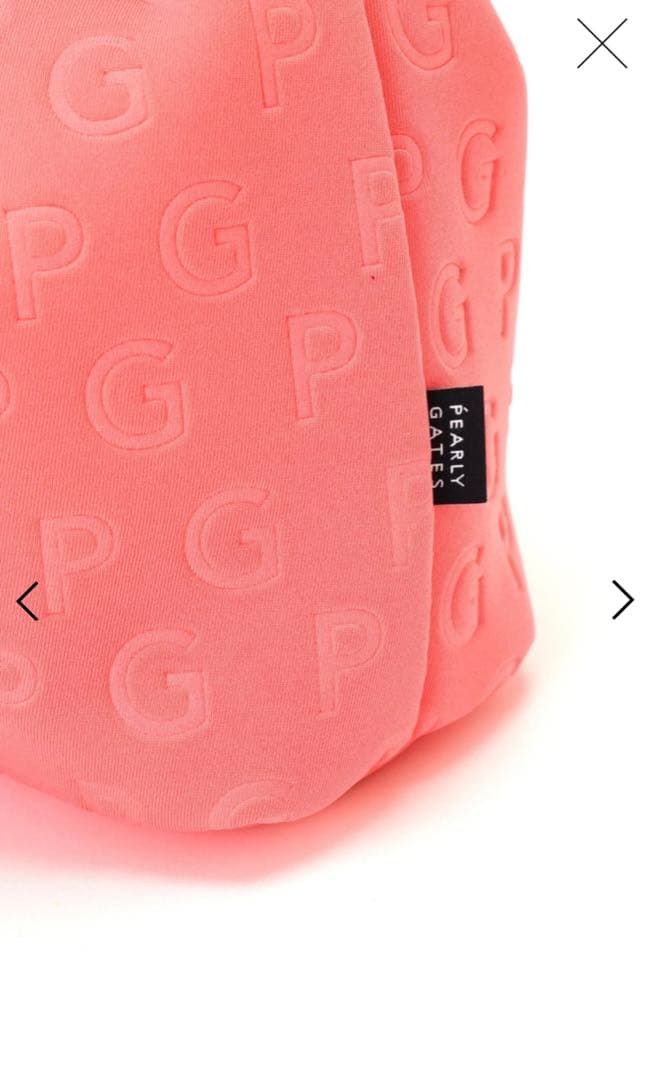 【新品】PEARLY GATES カートバッグ（ピンク）