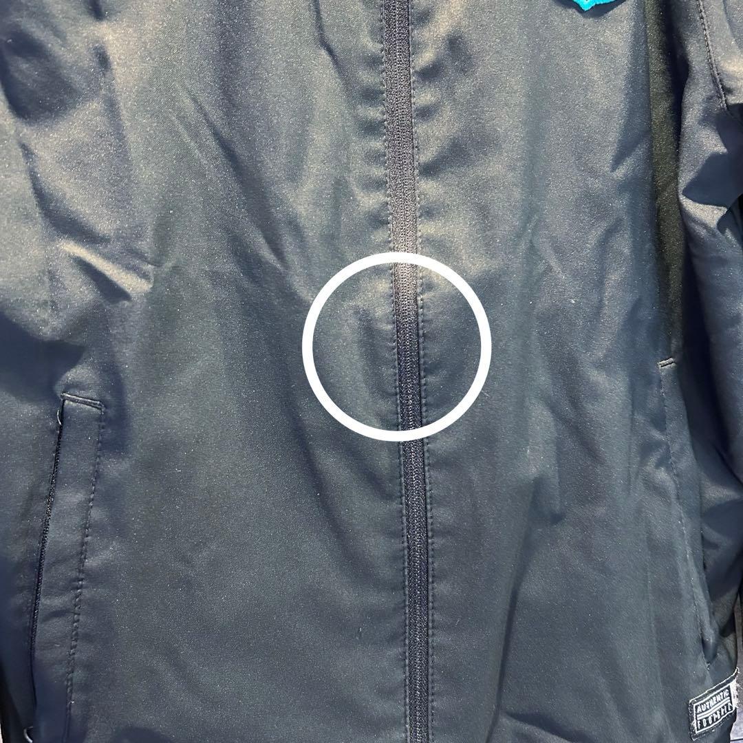 美品✨NIKE FCバルセロナ　キッズM ブラック　ブルー　上下セットアップ