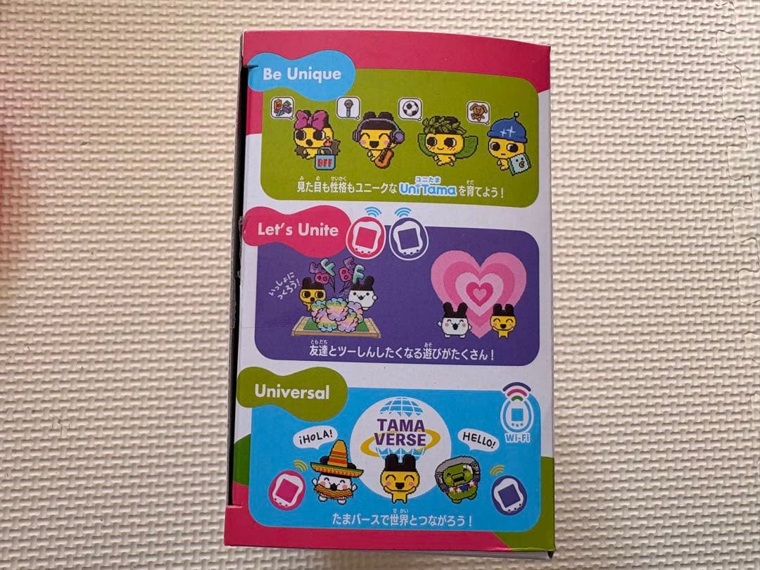 Tamagotchi Uni ピンク 本体と付属品　たまごっちUni