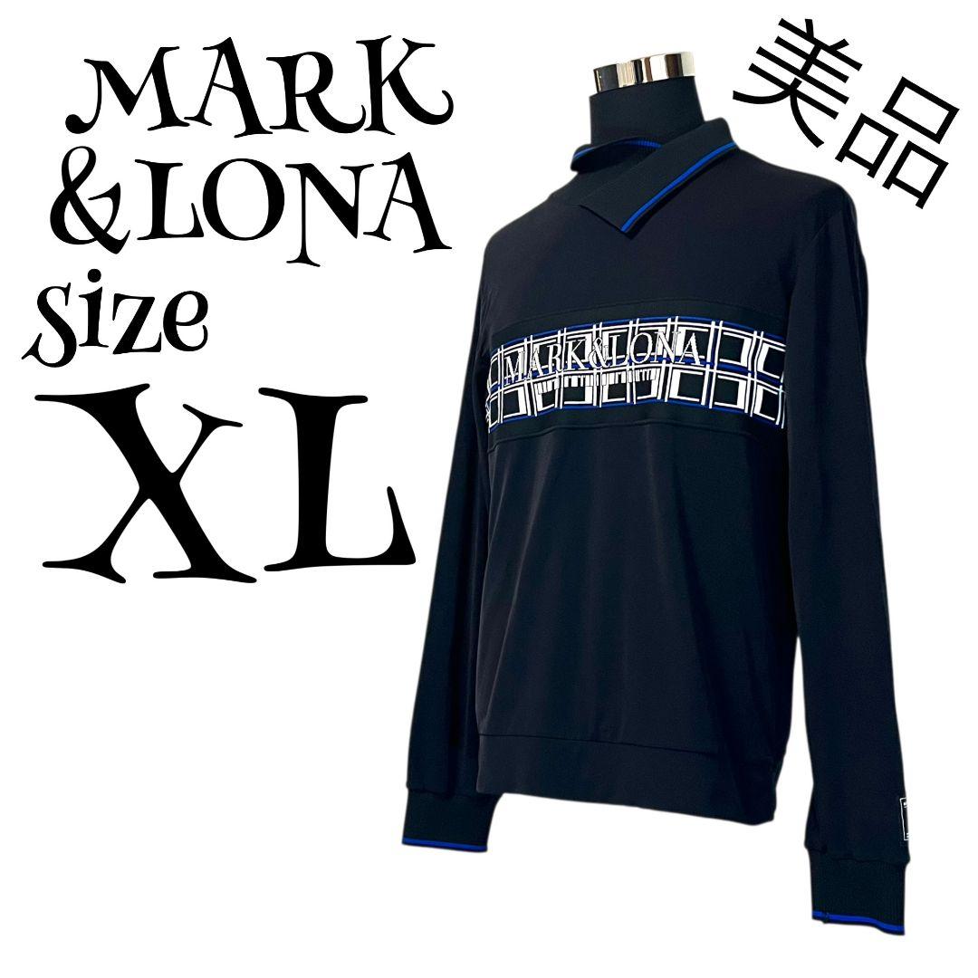 【極美品✨】【50】MARK&LONA ビッグロゴ ゴルフウェア メンズ