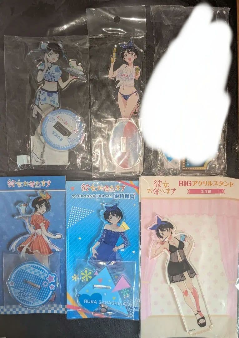 即購入可 新品未開封 更科瑠夏 アクリルスタンド 5種 水着 チャイナ ダイナー