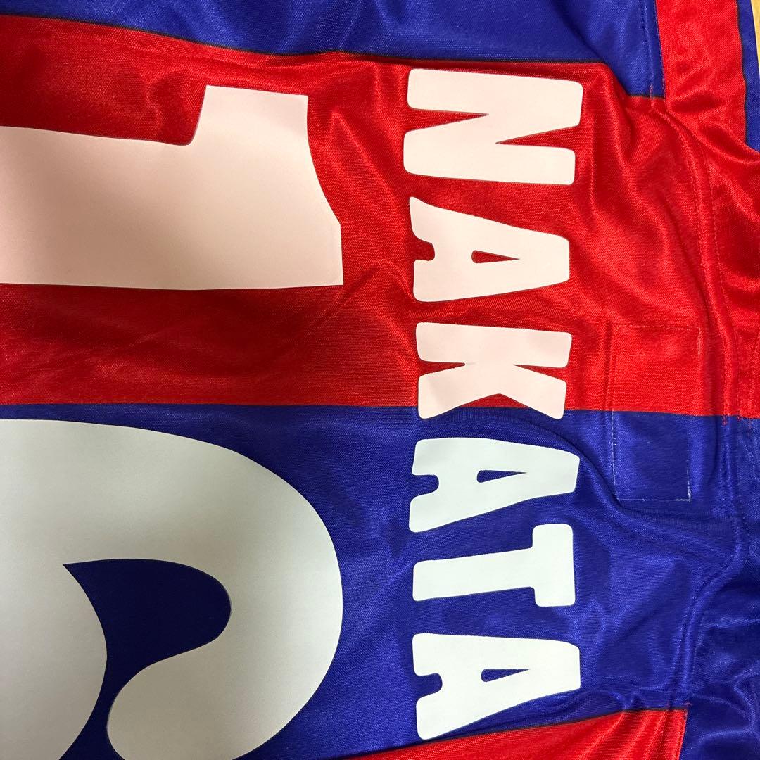 未使用タグ付きレトロサッカーユニフォーム　03-04ボローニャNAKATA16