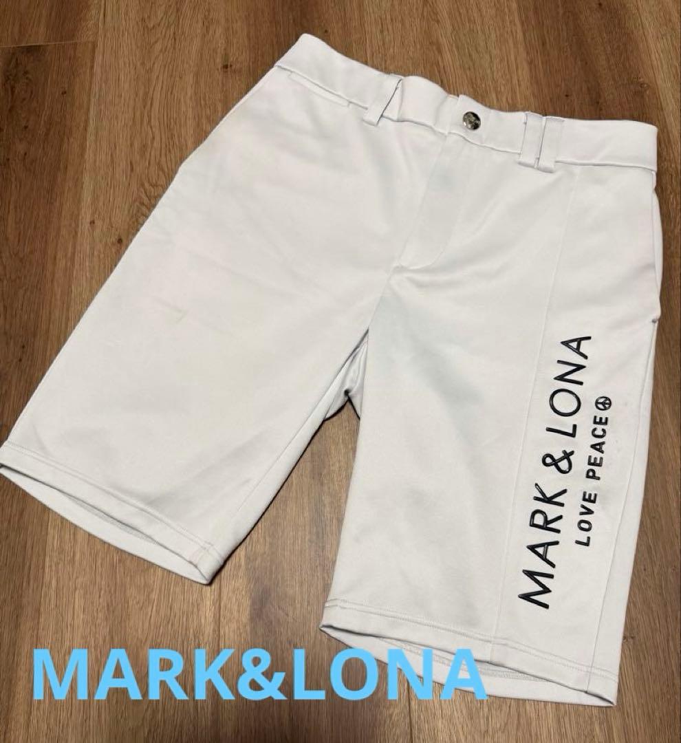 MARK & LONA ホワイトパンツ LOVE PEACE®